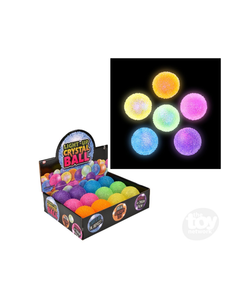 The toy network Light- Up Crystal Ball (2.5") (Assorted Colors; Sold Individually)