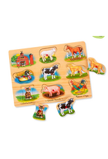 Melissa & Doug Sound Puzzle -  Farm