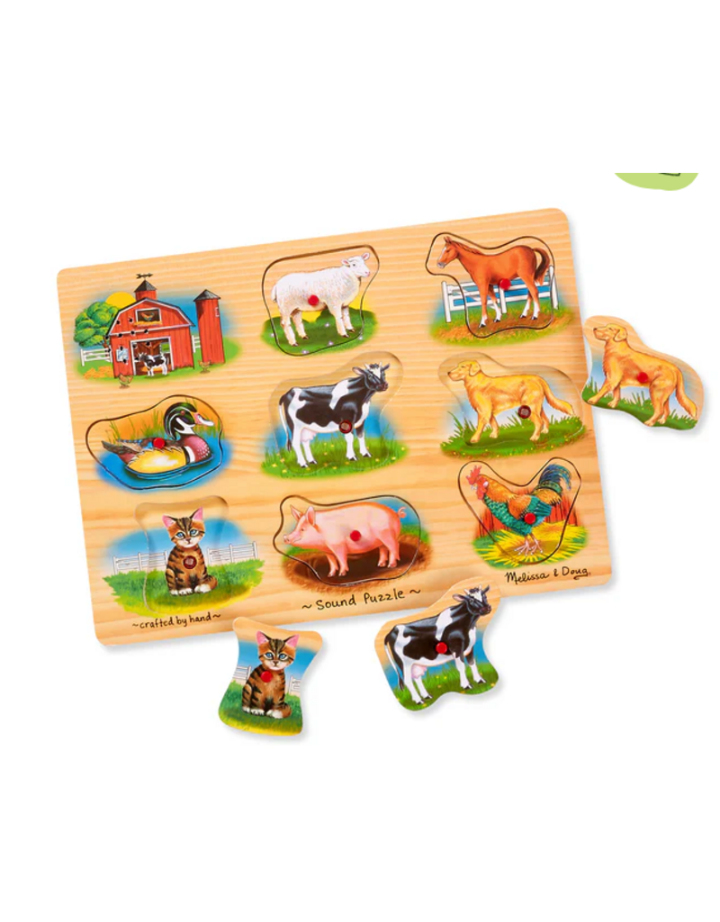 Melissa & Doug Sound Puzzle -  Farm