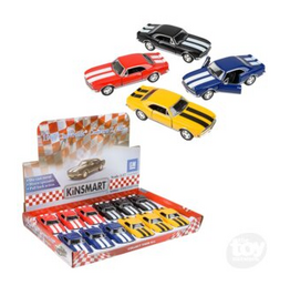 The toy network Die-cast Pull Back 1967 Chevy Camaro (5") (Assorted Colors; Sold Individually)
