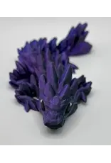 LNZ Custom Design 3D Printed Baby Gemstone Dragon Assorted color (color will vary) sold single
