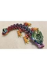 LNZ Custom Design 3D Printed Baby Rose Dragon Assorted Colors SOLD SINGLE