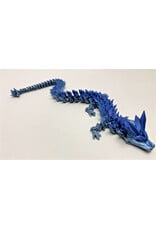 LNZ Custom Design 3D Printed Crystal Dragon 15" long Assorted Colors Sold Single