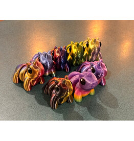 LNZ Custom Design 3D Printed Unicorn Assorted Color Sold Single