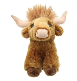 The Puppet Company Wilberry Highland Cow Plush