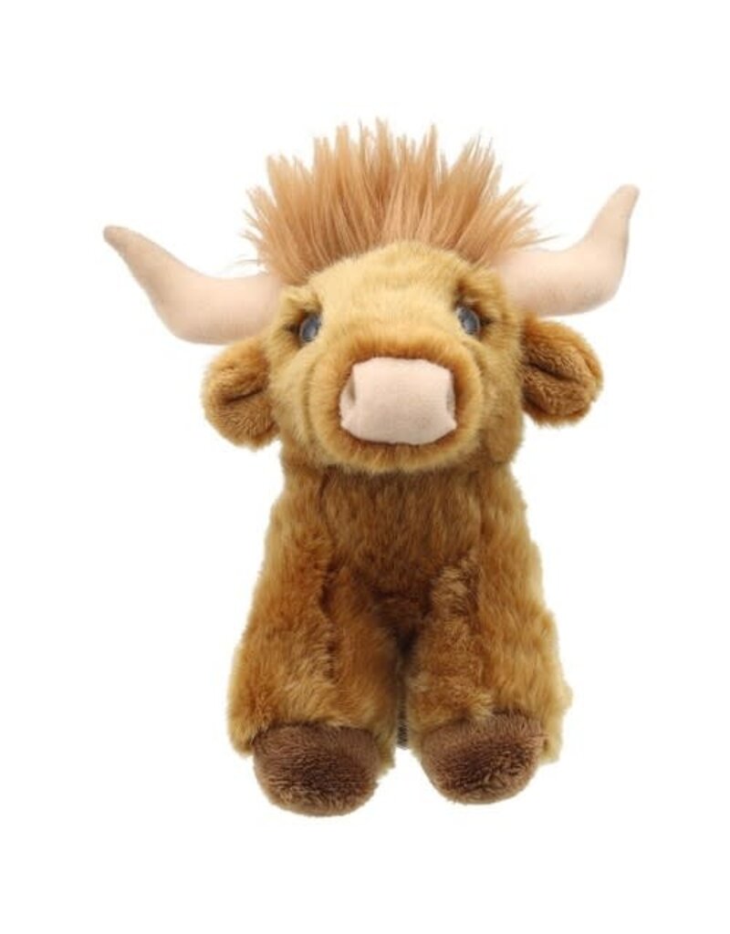 The Puppet Company Wilberry Highland Cow Plush