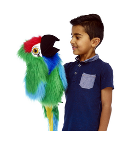 The Puppet Company Hand Puppet - Military Macaw