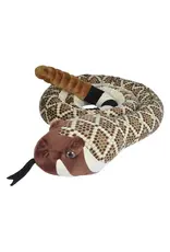 Wild Republic Plush Snake Jumbo Western Diamondback (110")