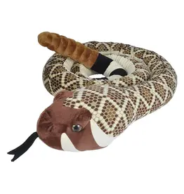 Wild Republic Plush Snake Jumbo Western Diamondback (110")