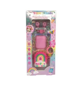 Hot Focus Inc Love Beats Rainbow Happy Vibes Headphones