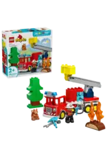 LEGO LEGO DUPLO Fire Truck with Hose and Firefighter