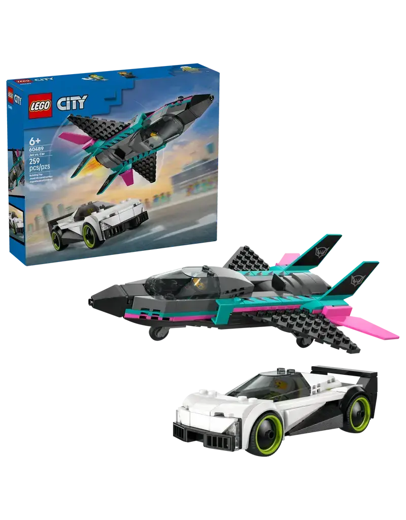 LEGO LEGO City Jet vs. Car
