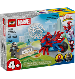 LEGO LEGO Marvel - Spidey on his Motorcycle vs Rhino