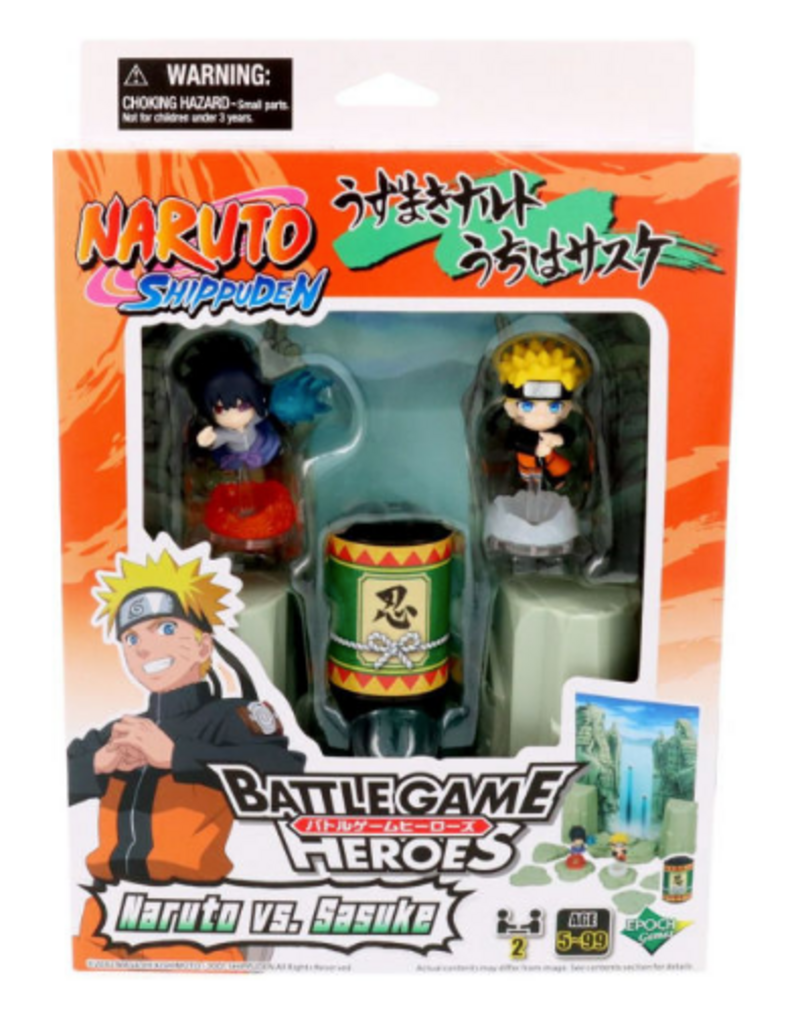 Epoch Battlegame Heroes -  Naruto Shippuden Naruto Vs. Sasuke