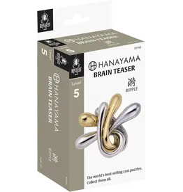 HANAYAMA Brainteaser Hanayama Metal Puzzle - Ripple - Level 5