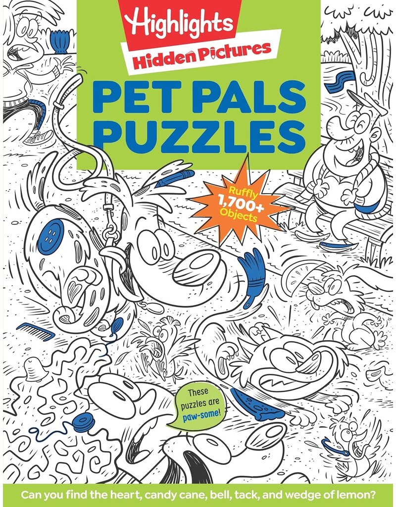 Highlights Highlights Hidden Picture Pet Pals Puzzles