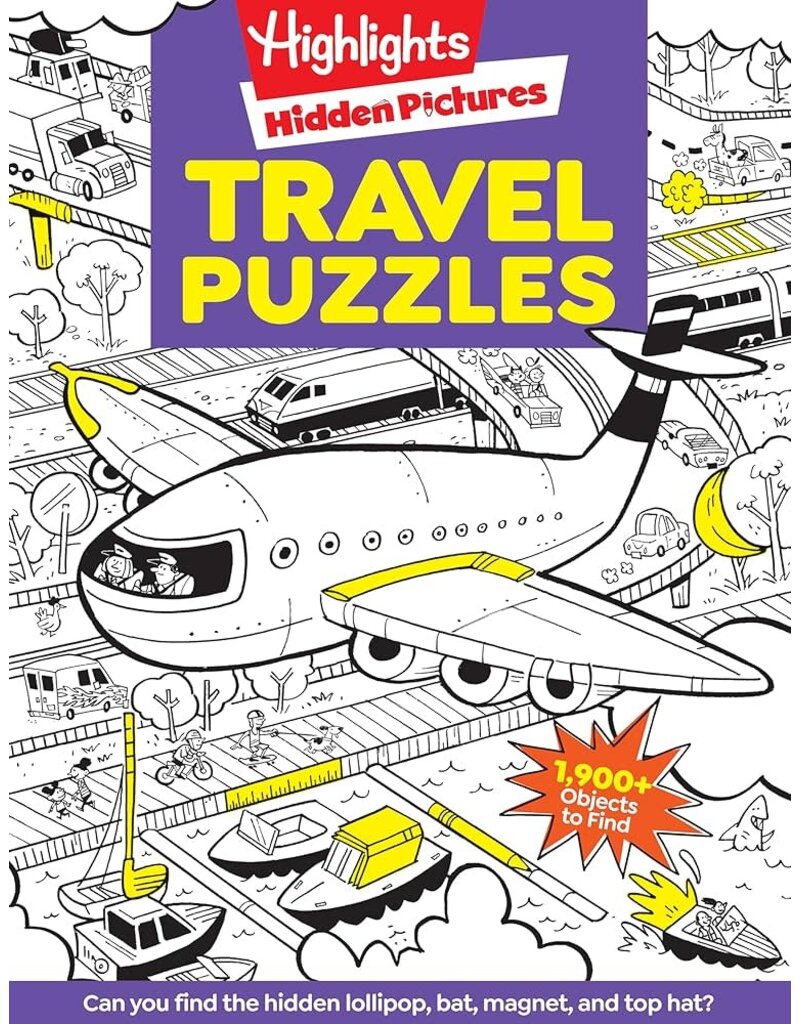 Highlights Book Highlights Hidden Pictures Travel Puzzles