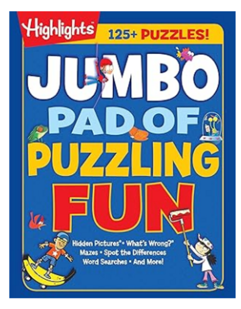 Highlights Jumbo Pad of Puzzling Fun