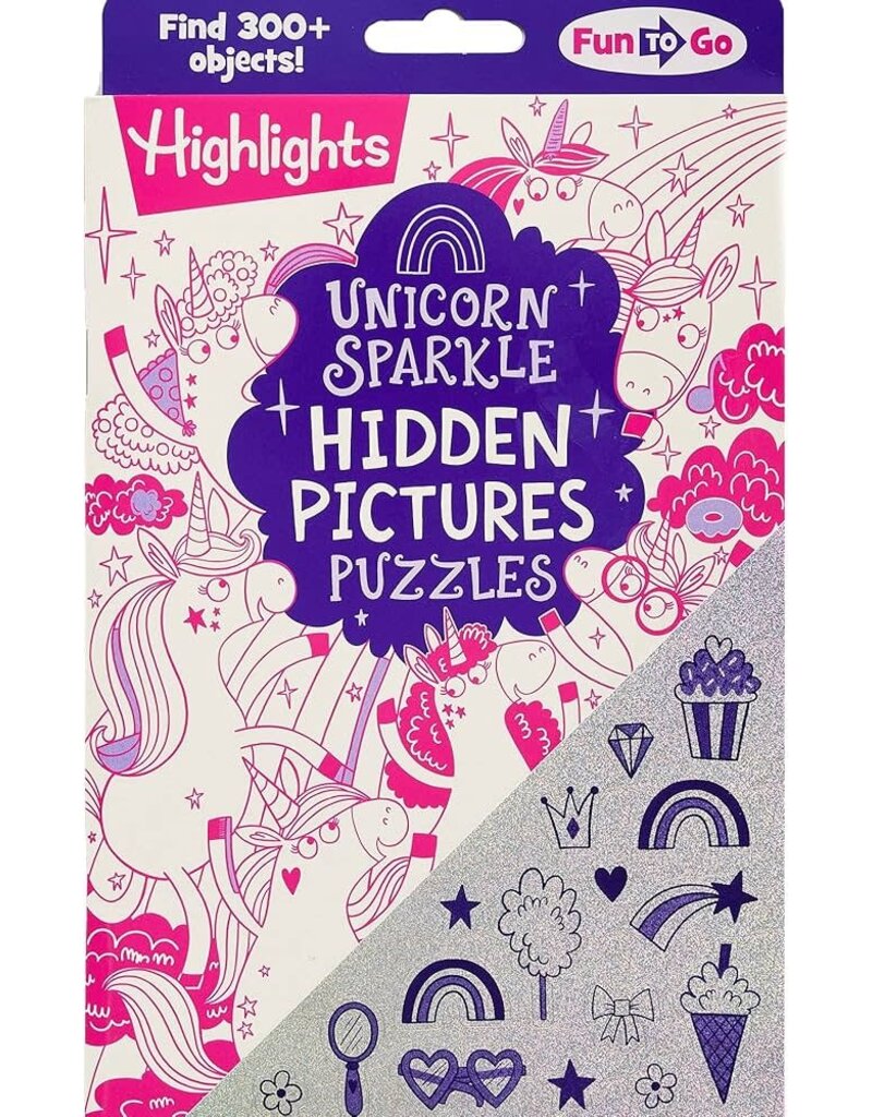 Highlights Unicorn Sparkle Hidden Pictures Puzzles