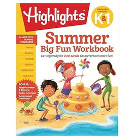 Highlights Summer Big Fun Workbook- Bridging Grades K & 1