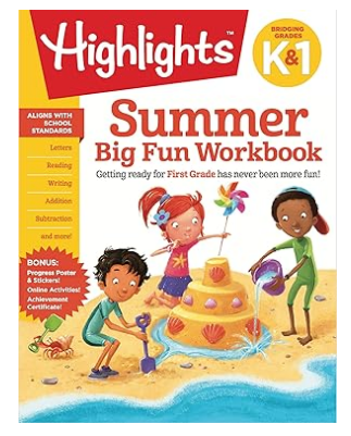 Summer Big Fun Workbook- Bridging Grades K & 1