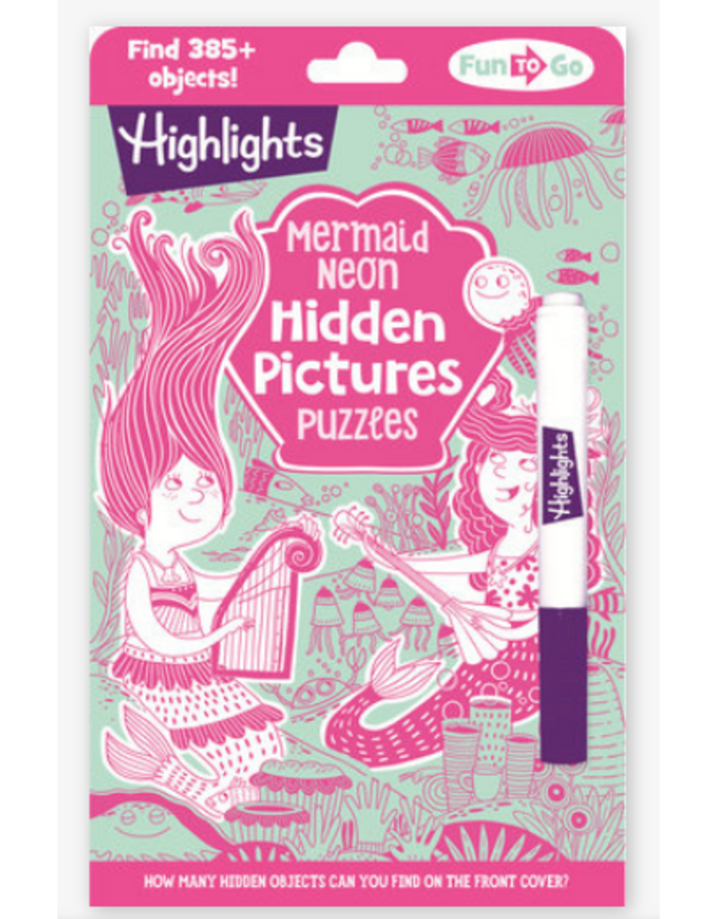Highlights Mermaid Neon Hidden Pictures Puzzles