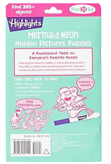Highlights Mermaid Neon Hidden Pictures Puzzles