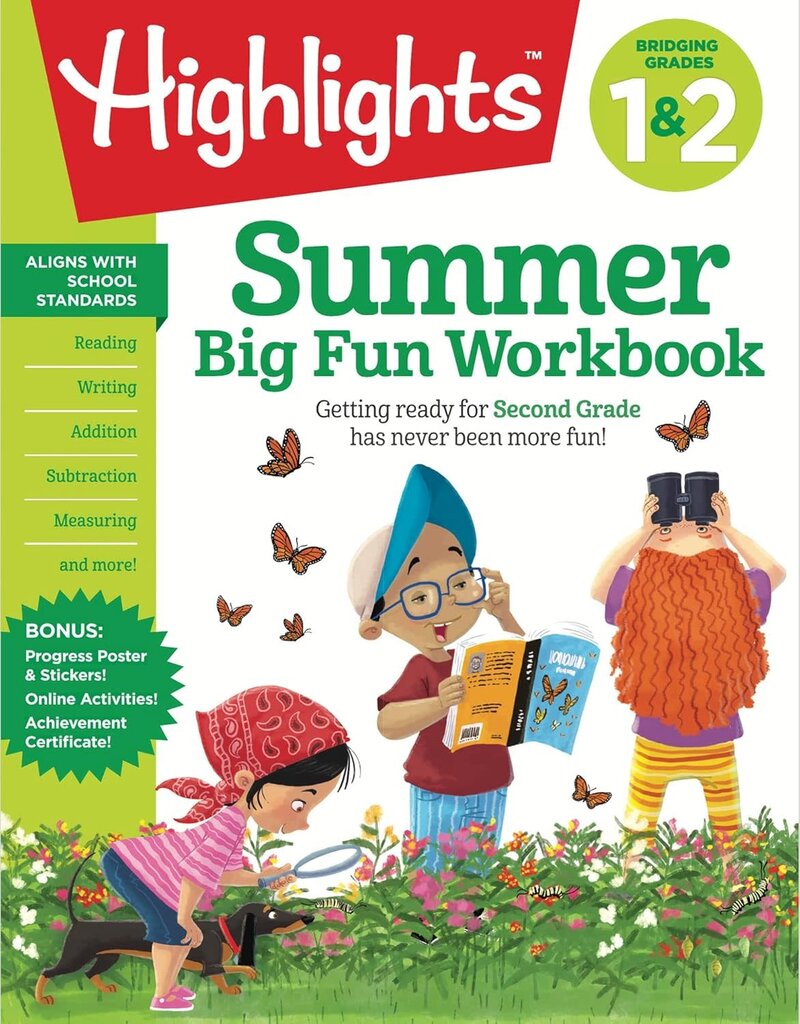 Highlights Highlights Summer Big Fun Workbook Grade 1&2