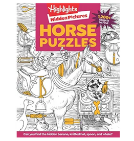 Highlights Highlights - Hidden Pictures Horse PuzzlesTangram Puzzle Fun