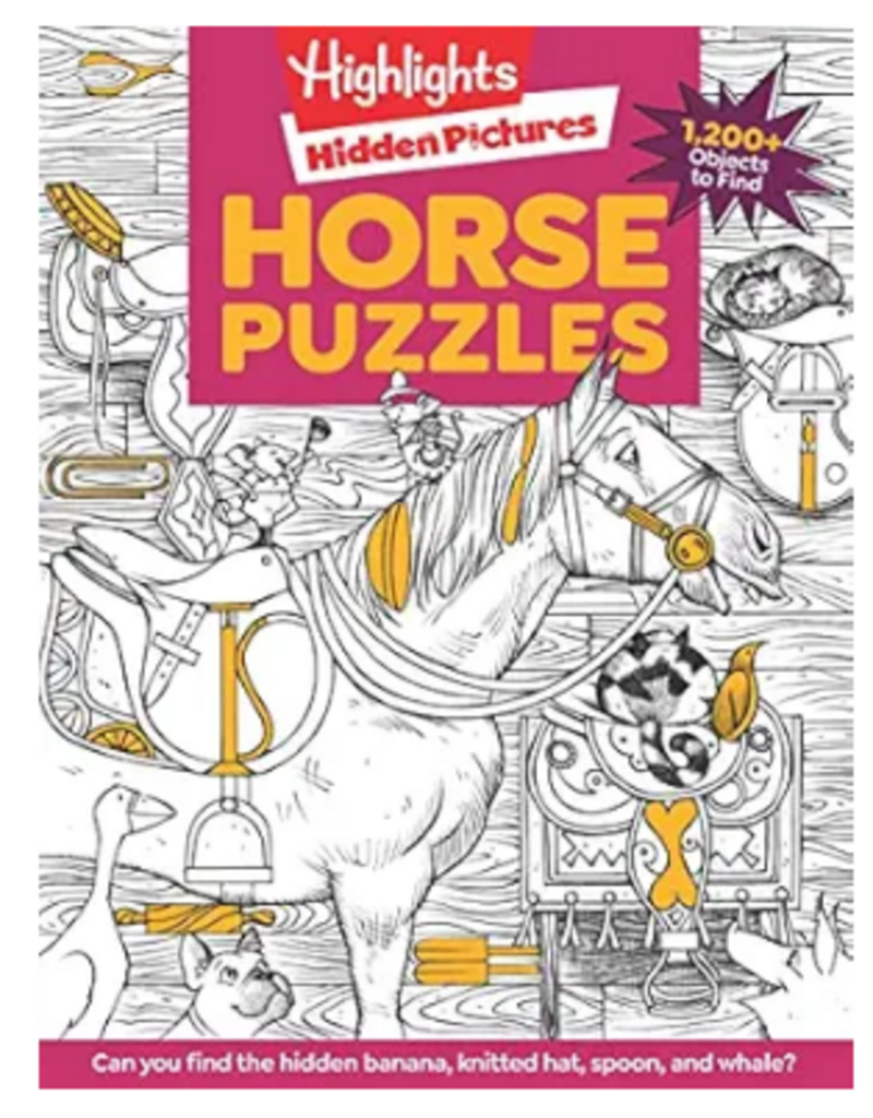 Highlights Highlights - Hidden Pictures Horse PuzzlesTangram Puzzle Fun