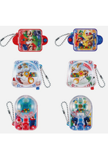 Epoch Super Mario MicroGames  Skill Shot Keyring Blind Box