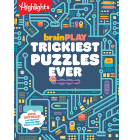 Highlights Books Highlights brainPLAY Trickiest Puzzles Ever