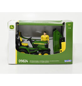 Bruder Bruder John Deere Lawn Tractor with Trailer