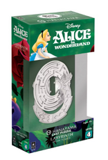 HANAYAMA Brainteaser Hanayama Metal Puzzle - Alice in Wonderland Labyrinth - Level 4