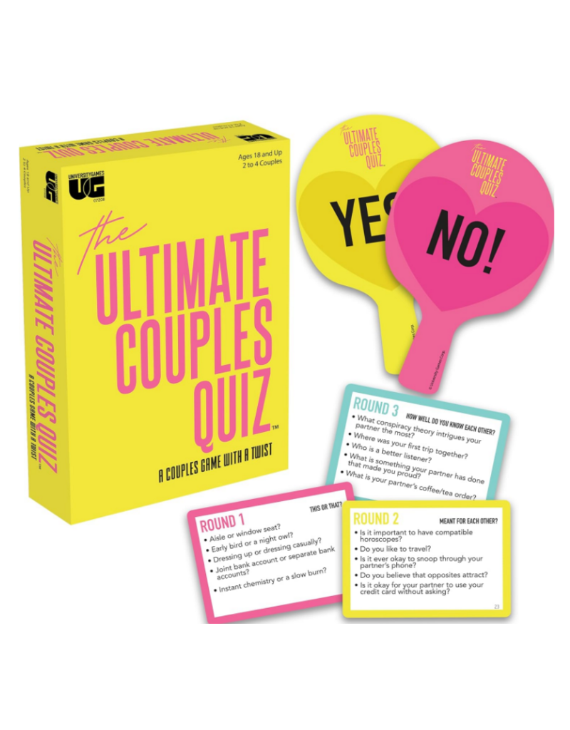 University Games Game - The Ultimate Couples Quiz