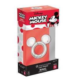 HANAYAMA Brainteaser Hanayama Metal Puzzle - Mickey Mouse Ring - Level 1