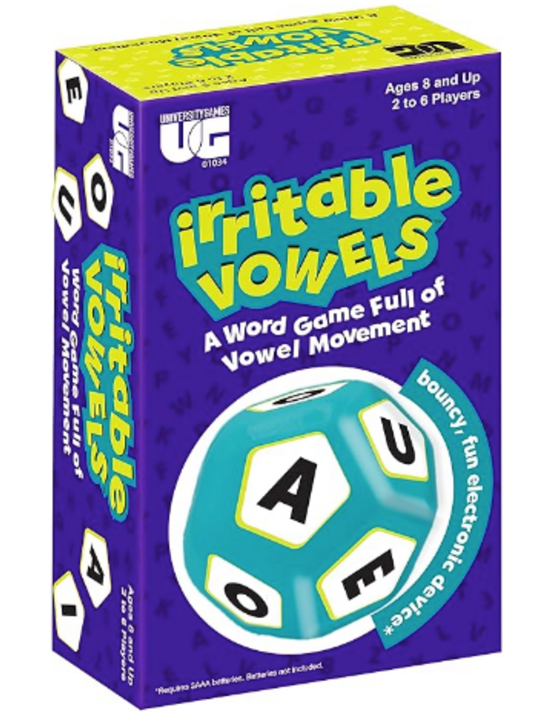 University Games Game - Irritable Vowels