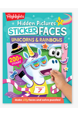 Highlights Hidden Pictures Sticker Faces : Unicorns & Rainbows