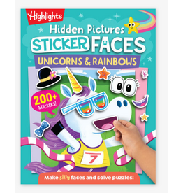 Highlights Hidden Pictures Sticker Faces : Unicorns & Rainbows