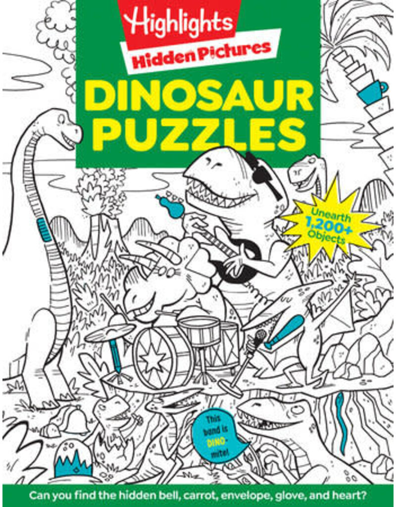 Highlights Book Highlights Hidden Pictures Dinosaur Puzzle