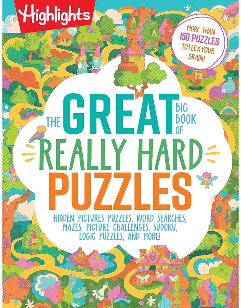 Highlights Book The Great Big Book of Really Hard Puzzles