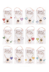 Creative Education (Great Pretenders) Jewelry Birthstone Heart Locket ( Assorted; Sold Individually)