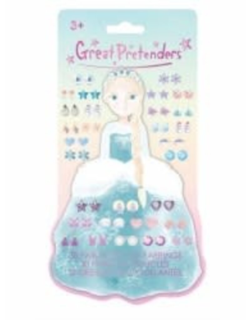Creative Education (Great Pretenders) Frosty Sister Stick on Earrings