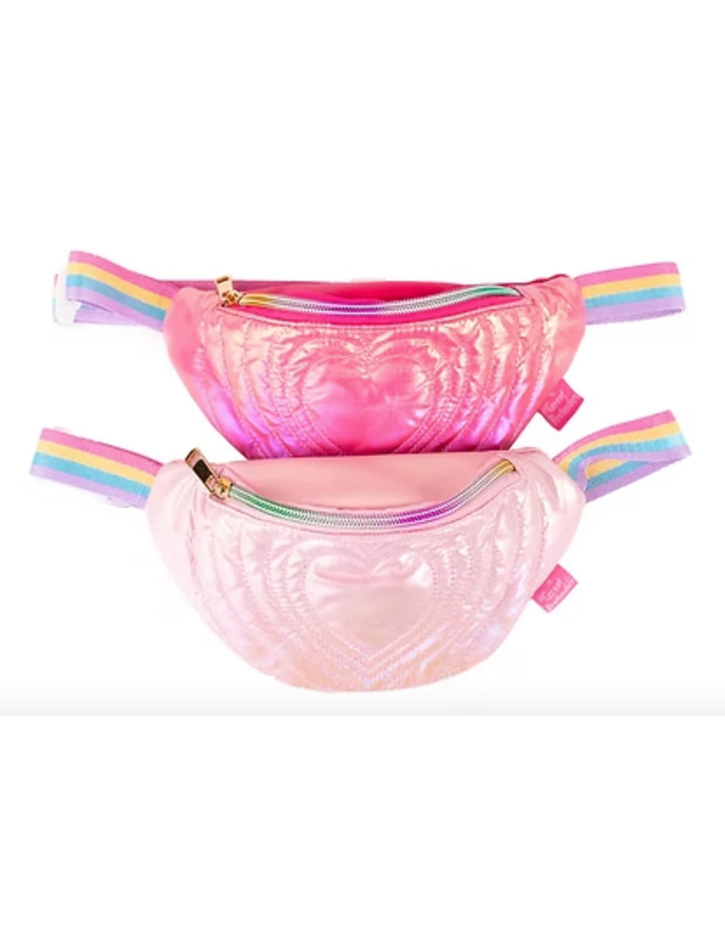 Creative Education (Great Pretenders) Costume Accessory Heartstrings Puffy Fanny Pack ( Light Pink; Dark Pink: Sold Individually)
