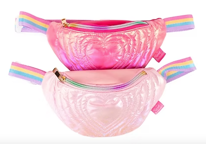 Costume Accessory Heartstrings Puffy Fanny Pack ( Light Pink; Dark Pink: Sold Individually)