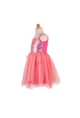 Creative Education (Great Pretenders) Costume Butterfly Bliss Dress - Hot Pink (Size 5-6)