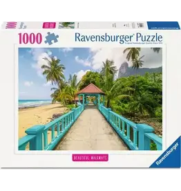 Ravensburger Puzzle -  Beautiful Walkways - Colorful Bridge in Malaysia (1000 Pcs)