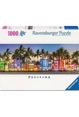 Ravensburger Ravensburger Puzzle  Panorama Night Glow on Ocean Drive (1000Pcs)