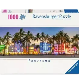 Ravensburger Ravensburger Puzzle  Panorama Night Glow on Ocean Drive (1000Pcs)