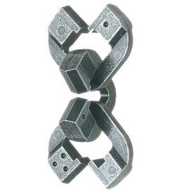 HANAYAMA Brainteaser Hanayama Metal Puzzle - Chain - Level 6